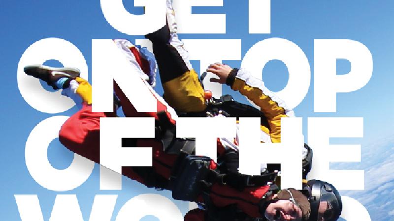 Feel On Top Of The World with our NEW and HIGHEST skydive from 16,500 ft!
You'll get up to 70 seconds of sweet, sweet freefall where you can soak up the incredible views and every bit of adrenaline. 
